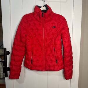 The North Face Women's Holladown Puffer Jacket - Red - XS